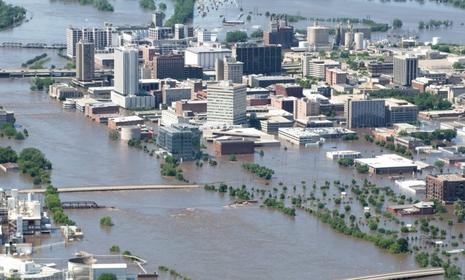 Inondations dans l'Iowa