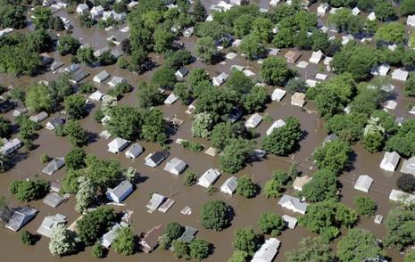 Inondations dans l'Iowa