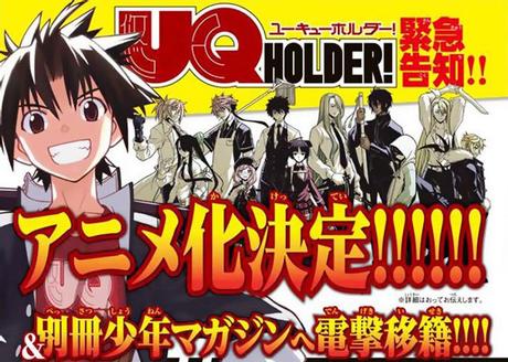 Une adaptation animée pour UQ Holder! UQ-Holder