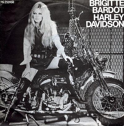 Brigitte Bardot-Harley Davidson-1967