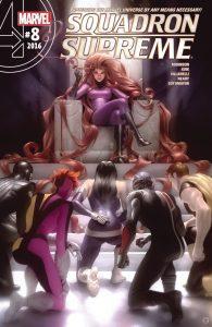 Reviews Express: Guardians of The Galaxy #9, Black Widow #4, Squadron Supreme #8, All-New X-Men #10
