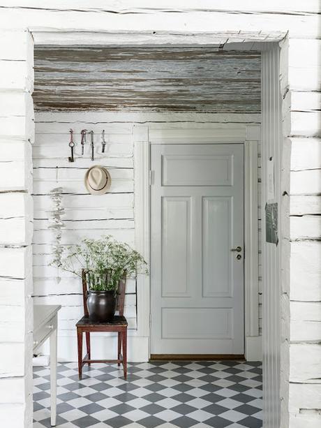 Suède / Une vieille maison à la campagne /