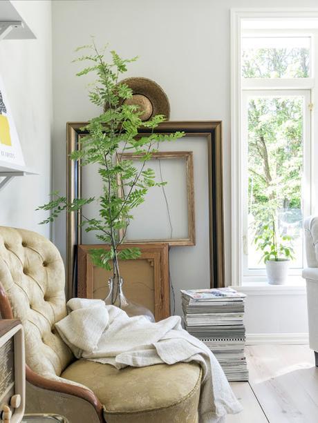 Suède / Une vieille maison à la campagne /