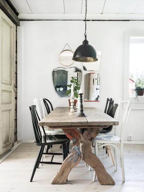 Suède / Une vieille maison à la campagne /