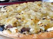 Tarte d’été Feta, magret pistou coriandre chinoise