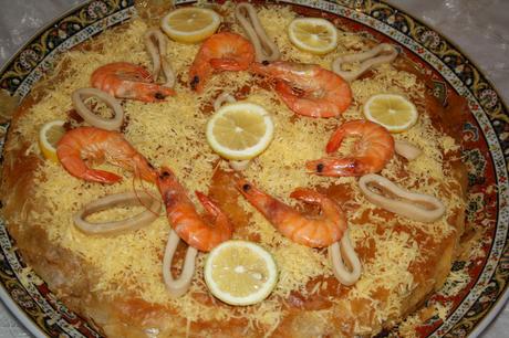 Cuisine Marocaine _ Pastilla aux fruits de mer
