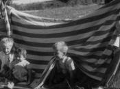 comme Toile rayée jaune blanche