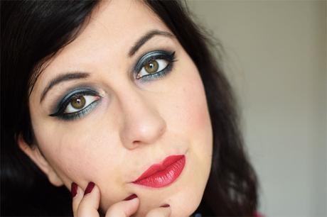 maquillage bleu nuit makeup