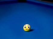 hop, jouez billard avec emojis