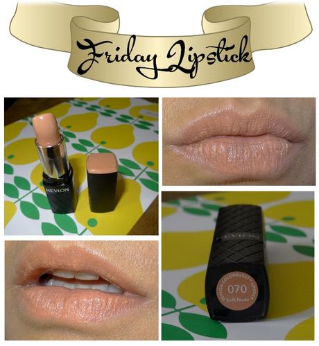 Friday Lipstick: Une jolie bouche nude grâce à Revlon
