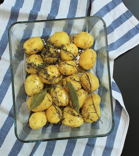 Pommes de terre rôties aux herbes et épices méditerranéennes