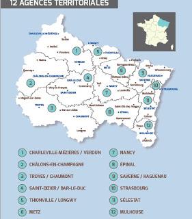 Région Grand Est : 12 agences territoriales pour plus de proximité