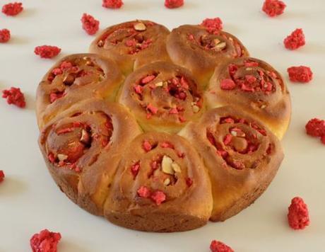 Brioche aux pralines à la façon chinois