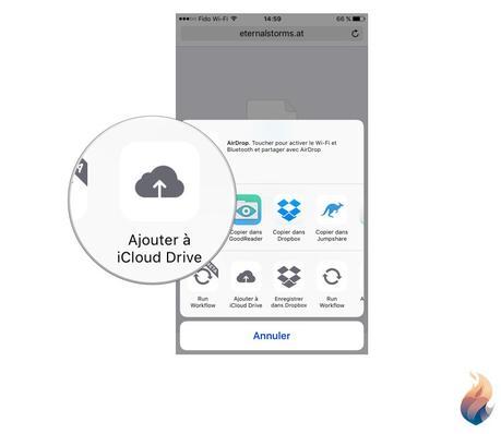 iOS 10 Safari: comment télécharger avec son iPhone