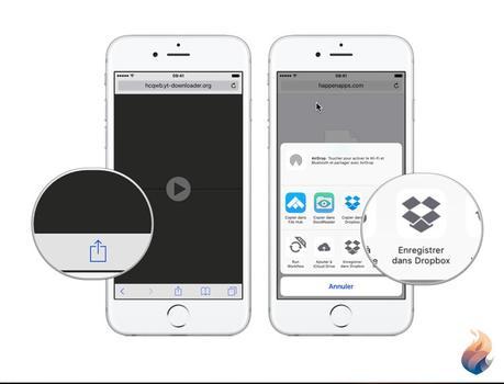 iOS 10 Safari: comment télécharger avec son iPhone