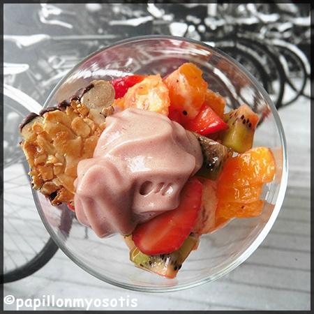 coupe de fruits et sa mousse de fruits_1