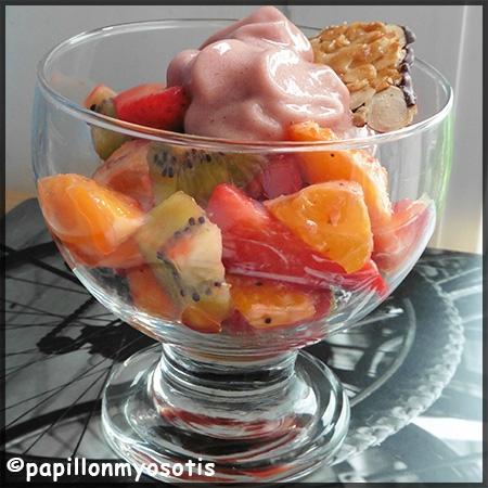 coupe de fruits et sa mousse de fruits_2