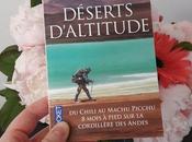 Déserts d'altitude Sarah Marquis
