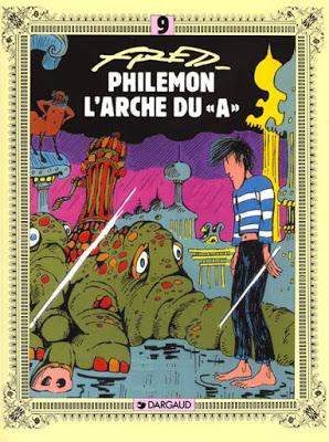 couverture Philémon T9, L'arche du A de Fred chez Dargaud