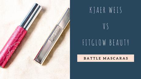 Battle de mascara Kjaer Weis vs Fitglow Beauty