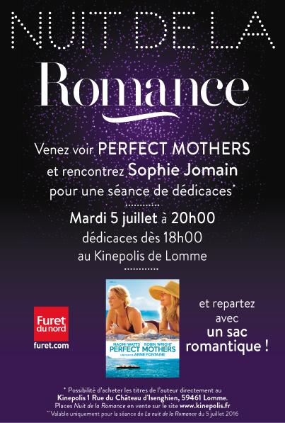 Ne manquez pas Sophie Jomain en dédicace dans le Nord pour La Nuit de la Romance