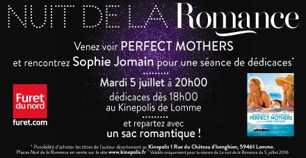 Ne manquez pas Sophie Jomain en dédicace dans le Nord pour La Nuit de la Romance