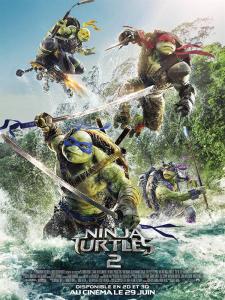 Affiche ninja turtles 2