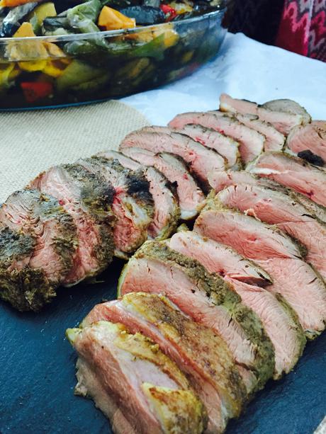 Magret de canard mariné au masala