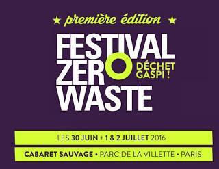 Festival ZeroDéchet (zeroWaste) à Paris 30 juin au 02 juillet