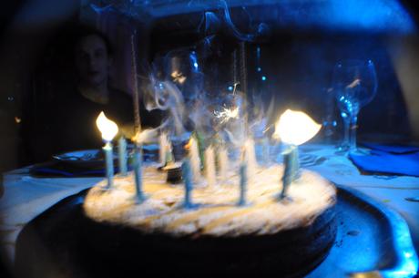 Feu et Fumée d'Anniversaire