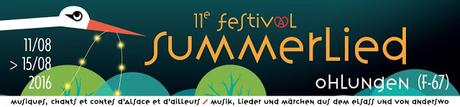 Le Festival Summerlied, c’est du 11 au 15 août 2016 !