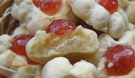 SABLES AUX AMANDES ET CREME BRULEE