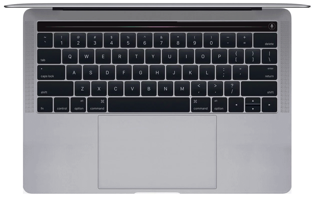MacBook Pro 2016 : premiers concepts de la barre OLED tactile