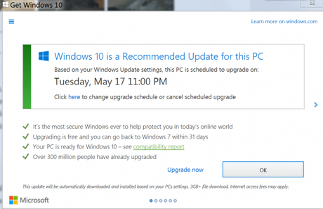 Dernier mois pour la mise à niveau gratuite vers Windows 10 : on installe ou pas ?
