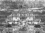 dessins Linderhof dans Voyage Châteaux Louis Bavière d´Hugues Krafft