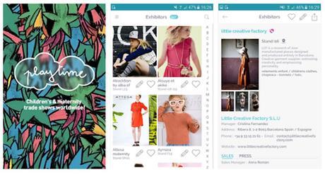Playtime Trade Show application