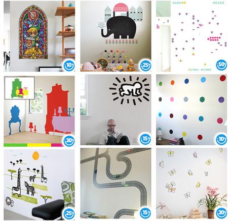 Design, Geek ou Kids: Nos Stickers muraux en Soldes jusqu'à -70%!