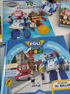 Dans sa bibliothèque, il y a... #3 : ses livres Robocar Poli - Les Livres du Dragon d'Or