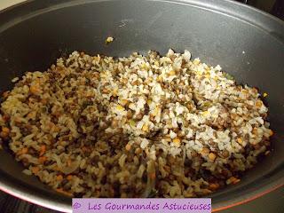 Riz aux 4 lentilles (Vegan)