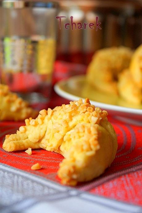 Tcharek el ariane corne de gazelle (recette algérienne) Tcharek el ariane gâteau algérien traditionnel