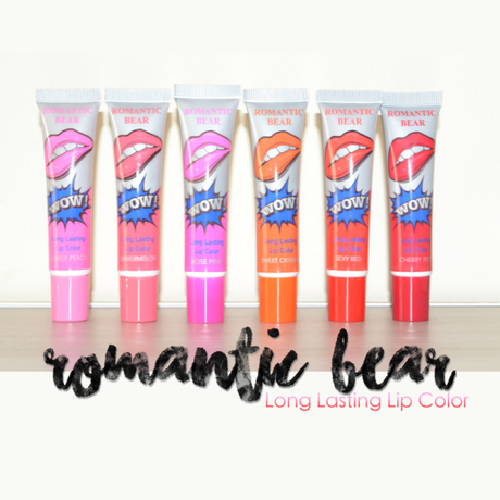 Romantic Bear - Long Lasting Lip Gloss