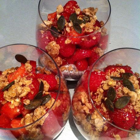 CHIA PUDDING AUX FRUITS ROUGES