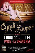 Cyndi Lauper en concert au Grand Rex lundi 11 juillet 2016 ! Cyndi Lauper en concert au Grand Rex lundi 11 juillet 2016 !