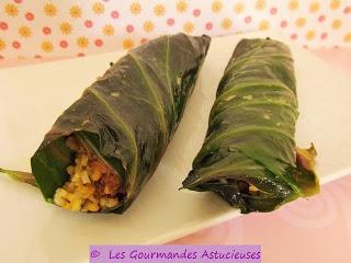 Roulés de chou rouge aux lentilles et au boulgour (Vegan)