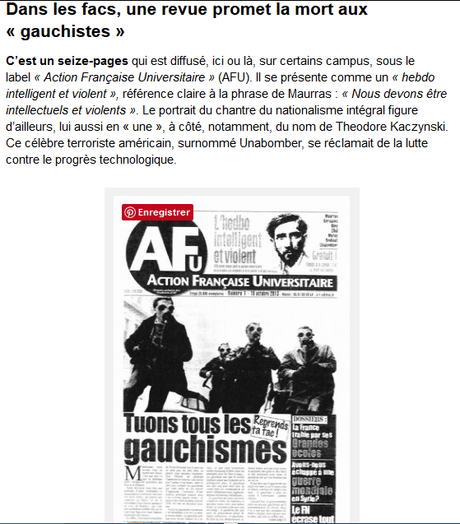 Violence de l’extrême-droite : connaissez-vous le charmant Rodolphe Crévelle ? #antifa