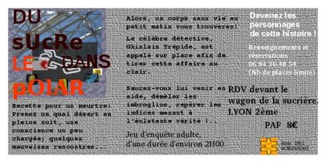 [Jeu d’enquête] Du Sucre dans le polar