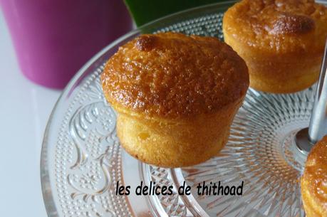 petits muffins à la fleur d'oranger