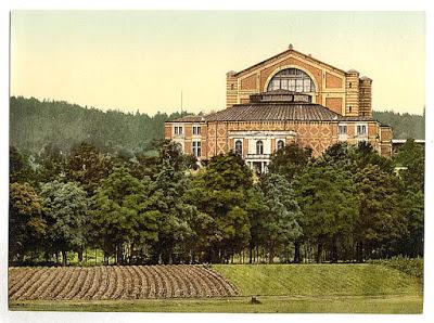 Le Bayreuth de Richard Wagner en photochromes entre 1890 et 1900