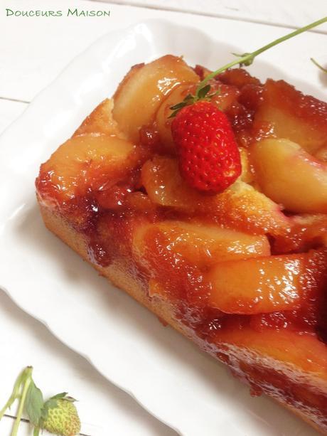 gâteau pêche