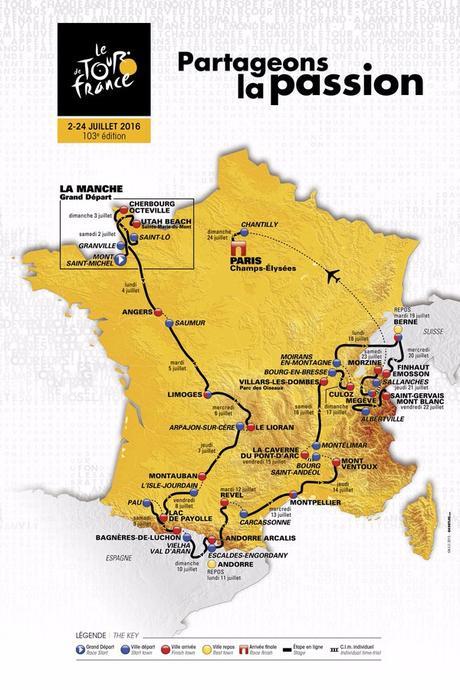 Amélioration de l'App Tour de France 2016 en mode paysage sur l'iPad